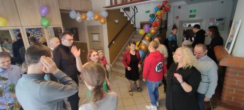 Dyskoteka Andrzejkowa - wróżby, lanie wosku